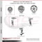 Service Caster 4 Inch V-Groove Semi Steel Cast Iron Wheel Rigid Caster with Ball Bearing SCC SCC-20R420-VGB - alternate 5